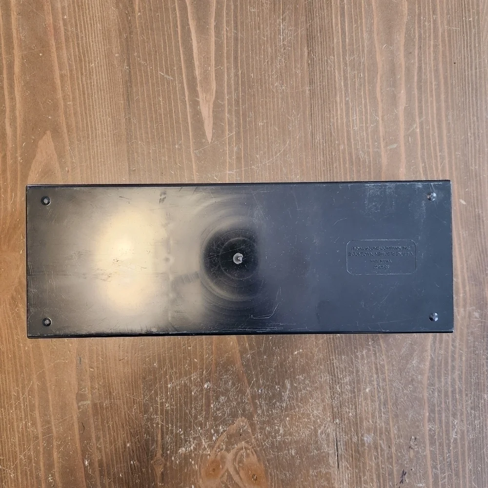 Vtg ROYAL Add’n Stac Audio Cassette Box Holds 15 Tapes Black RARE USA Made QTY